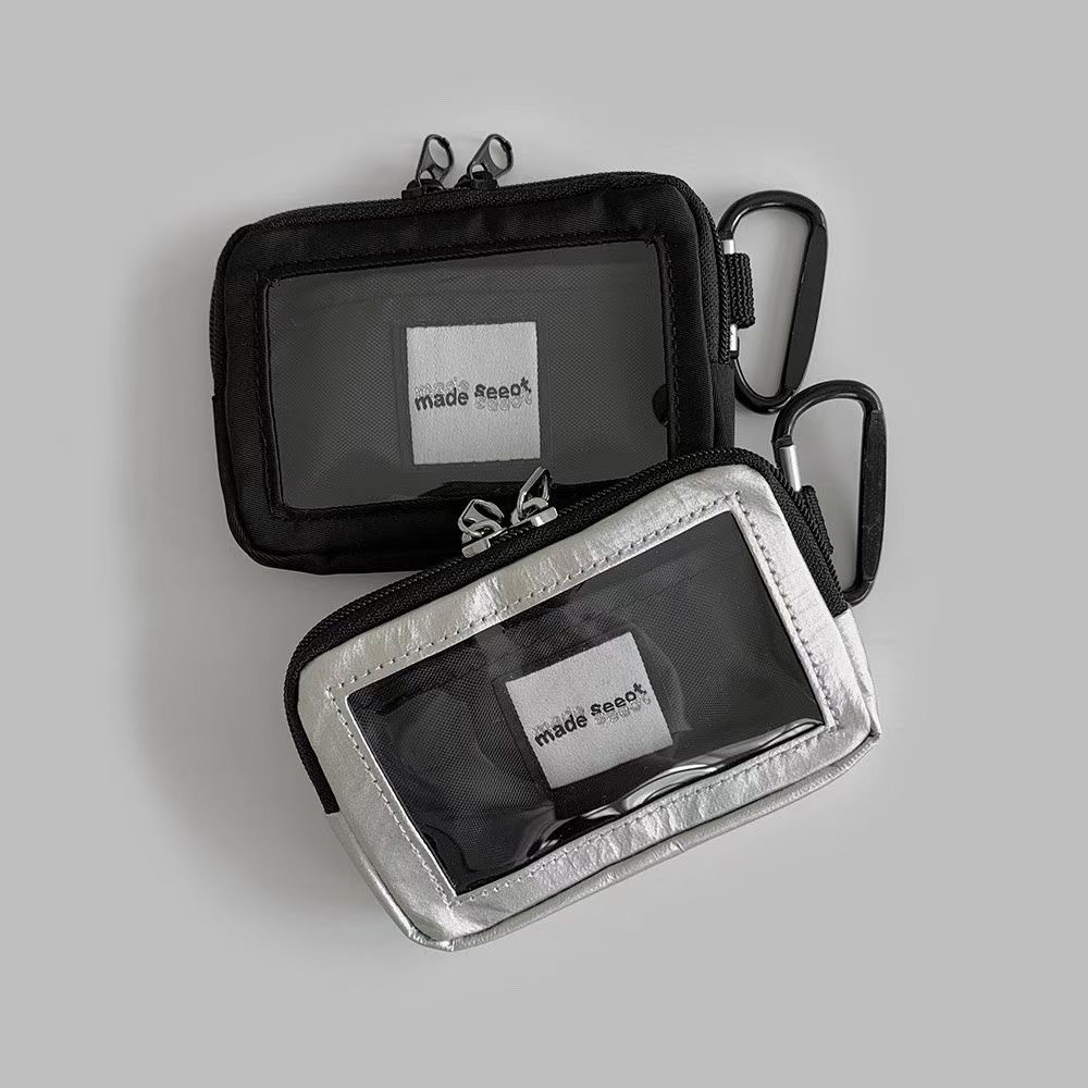 質感 透明 零錢包 掛件 小包