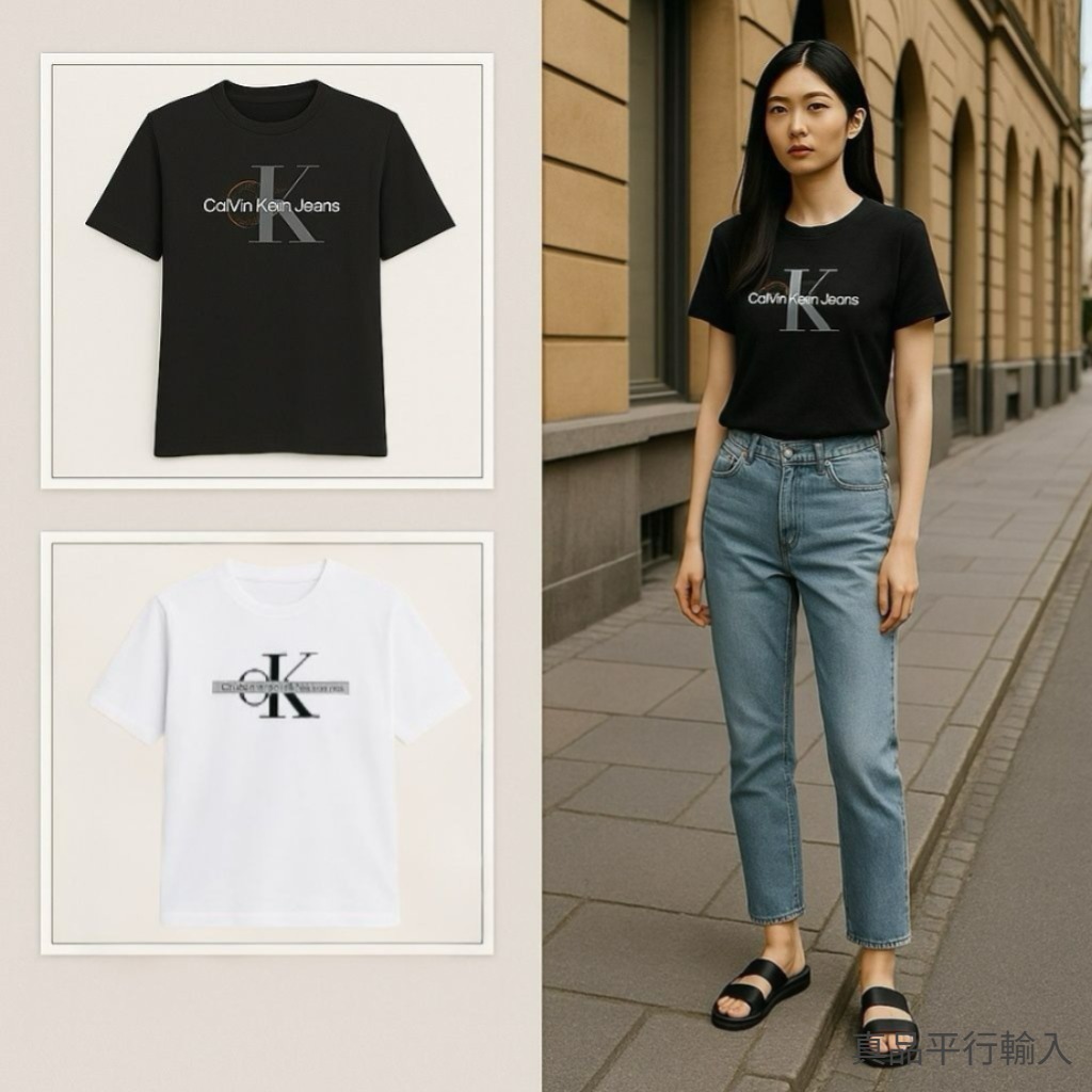 【預購】CALVIN KLEIN JEANS H100955 女裝短袖TEE