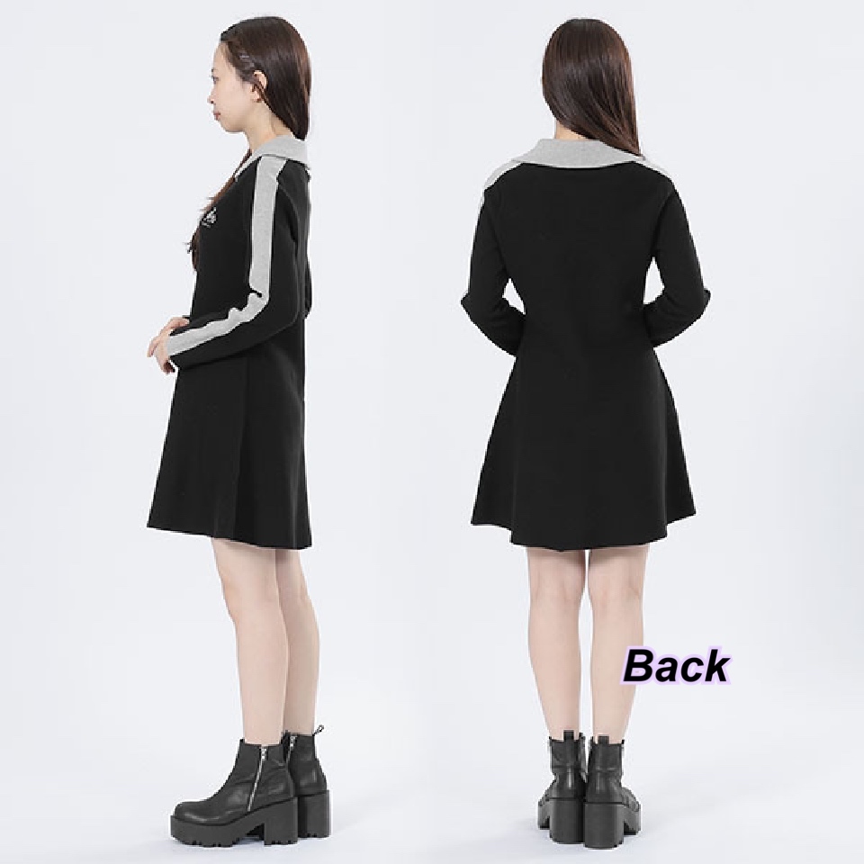 Kangol x Mary Quant 半拉鏈連身裙/4 色