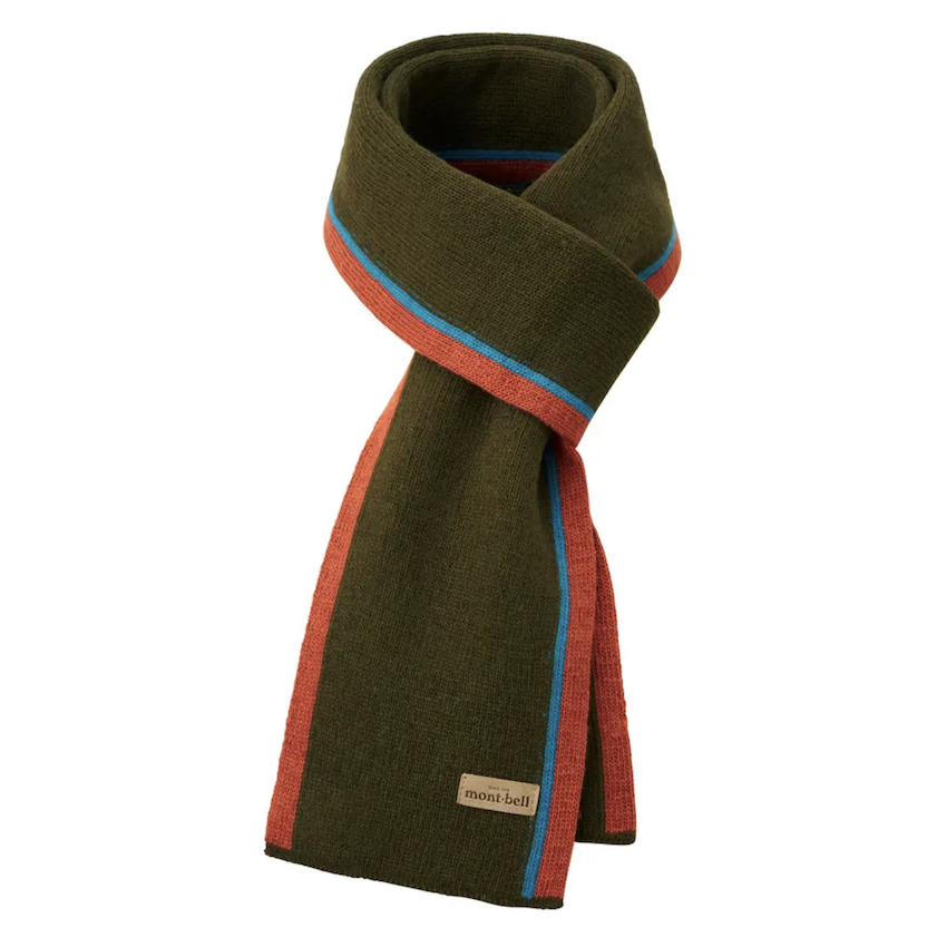 日本 Mont-Bell Knit Muffler 頸巾