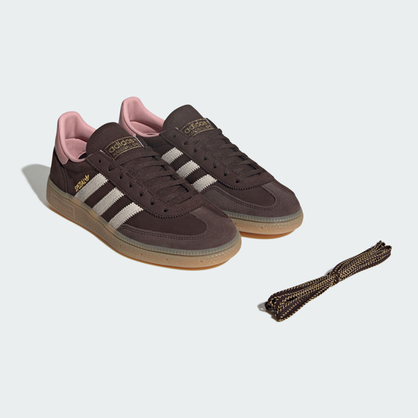 Adidas 愛迪達 Handball Spezial W JR0852 女 運動休閒鞋 德訓鞋 舒適 棕 粉紅