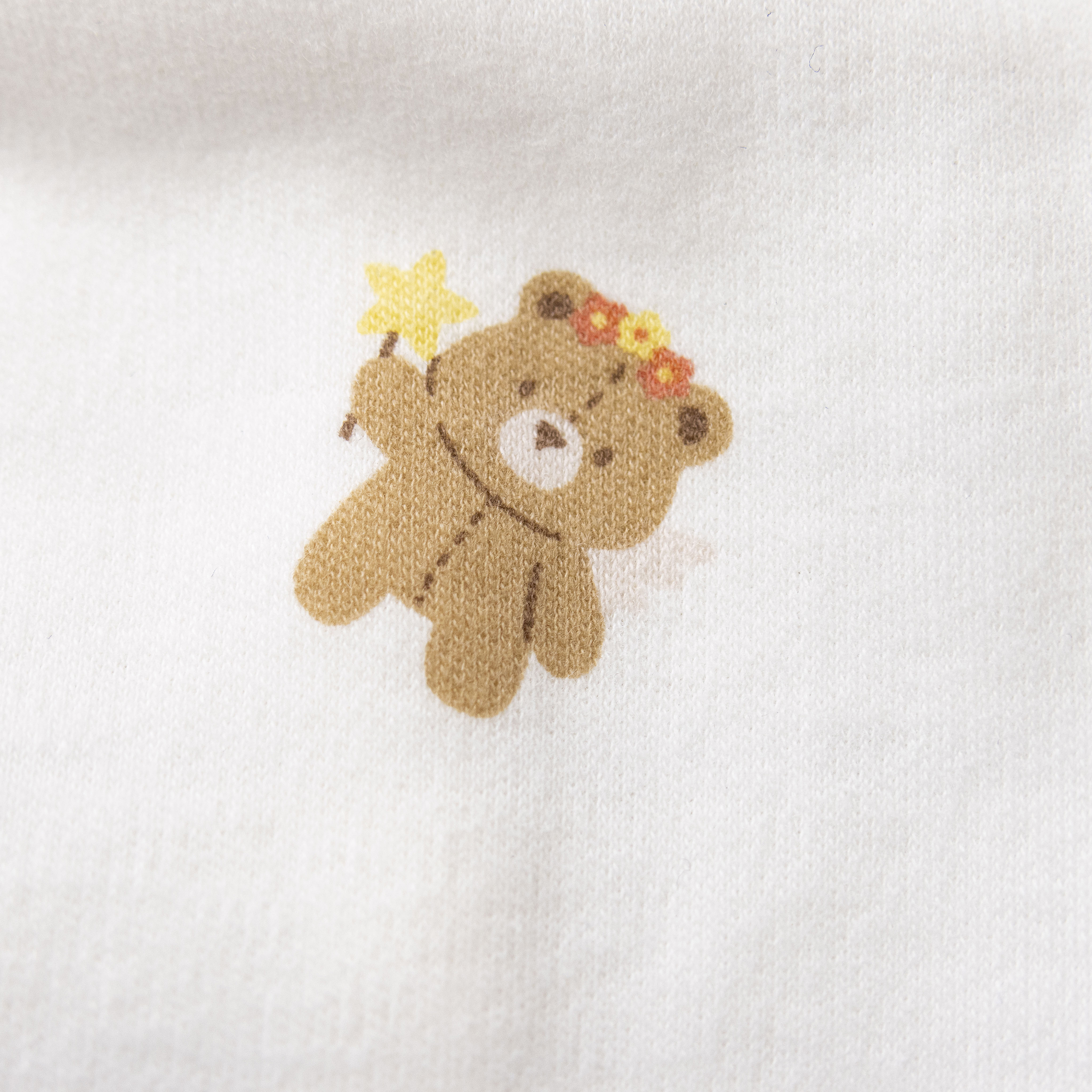 【JB0528】MIT原創純棉天使小熊長袖肚衣