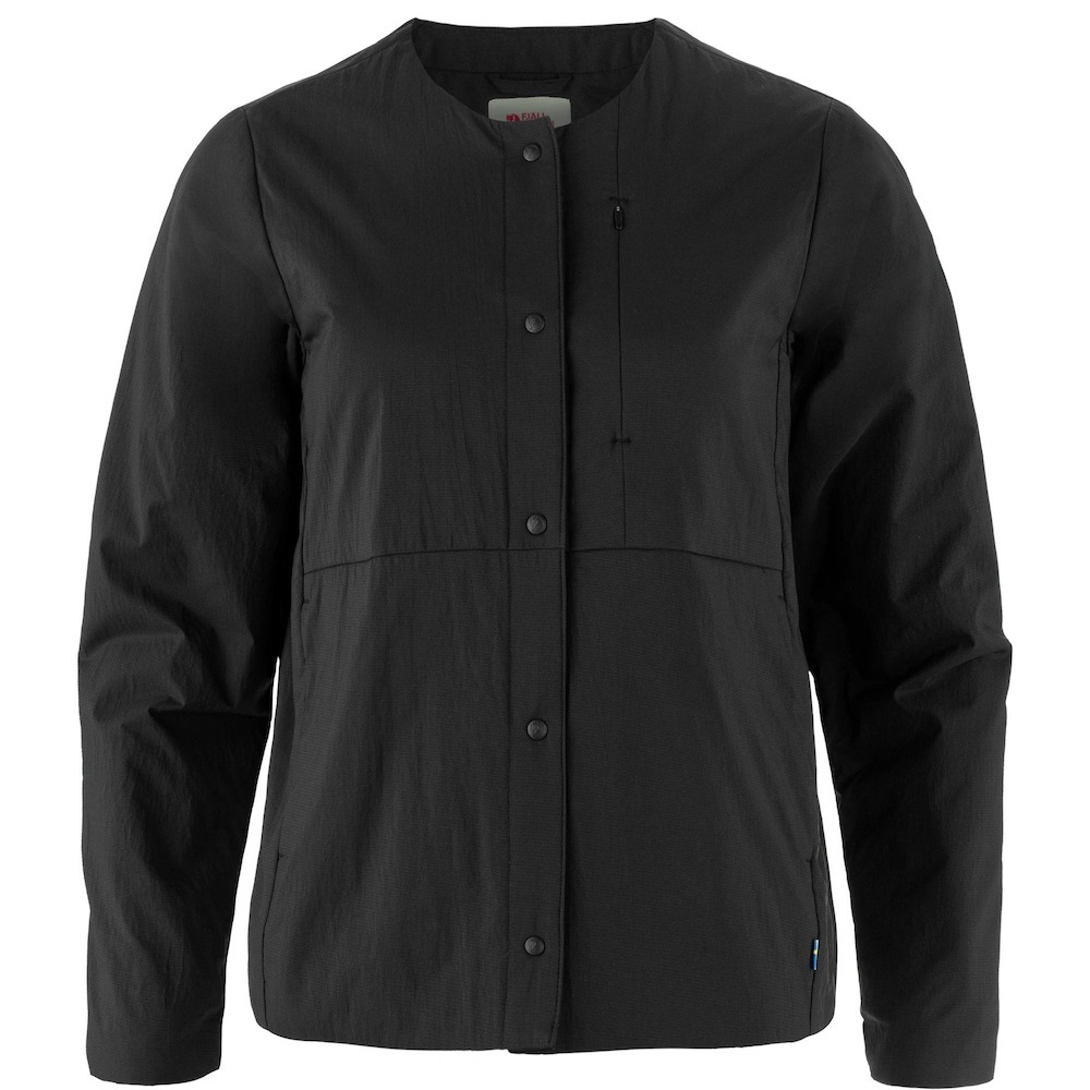 Fjallraven 瑞典北極狐 HC Insulated Jacket W 女款 保暖中層夾克 FR 14500179-550 黑 [HappyOutdoor]