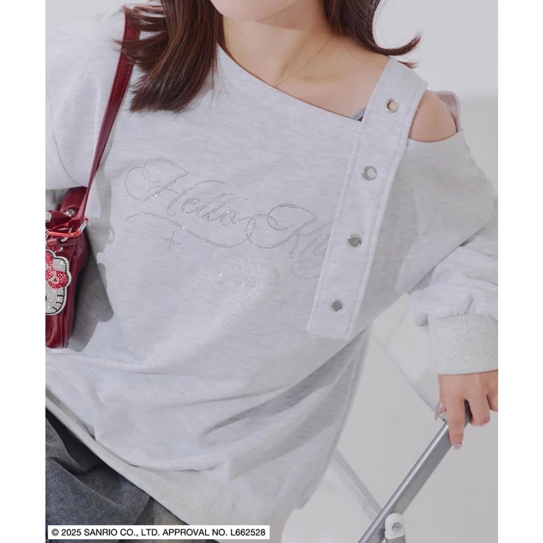 25148-KT Sanrio Hello Kitty 單肩上衣 #JP-NC25