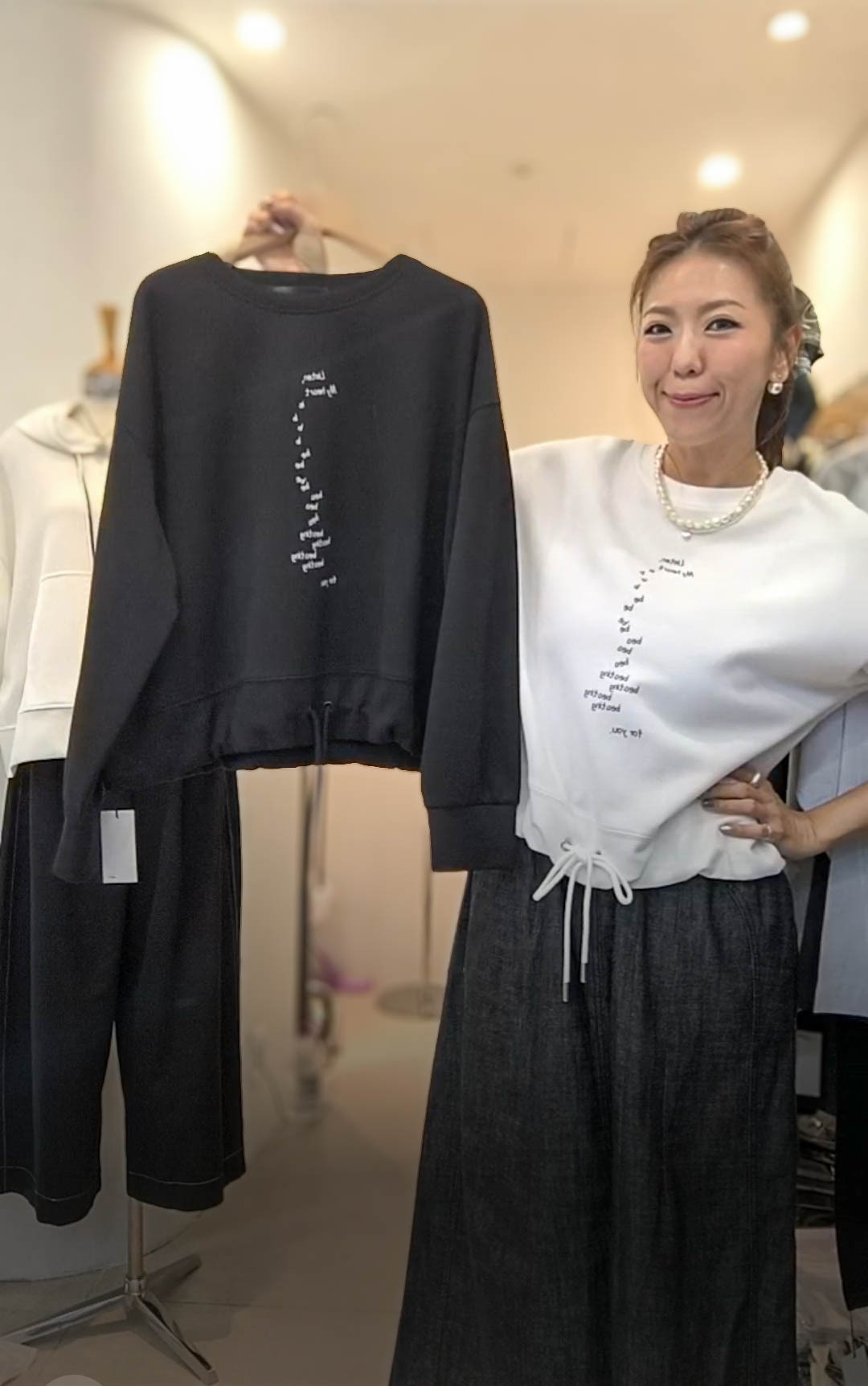 🥰K1192  ▶️英文字衛衣 👉B:134cm L:57cm