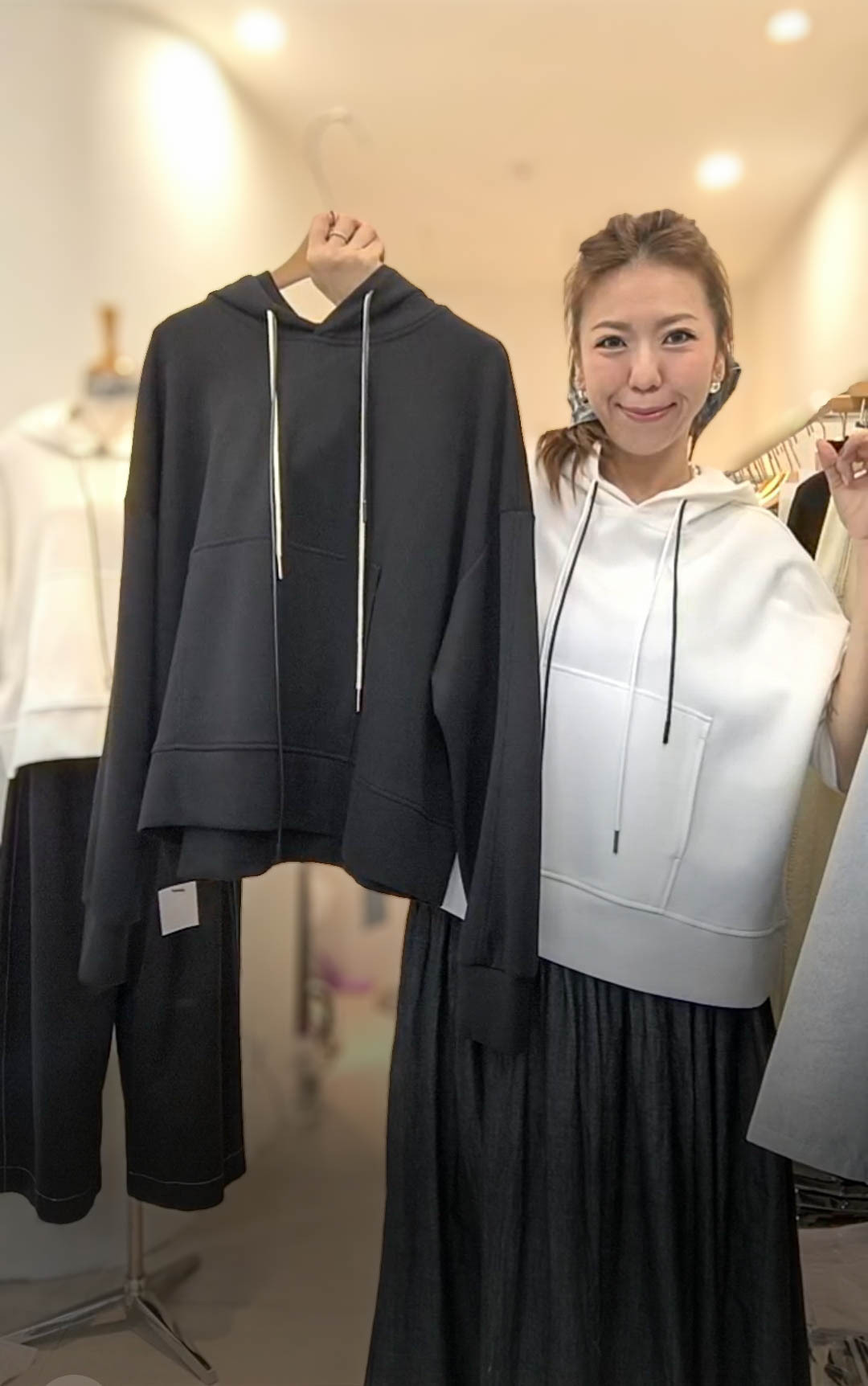 🥰K1100  ▶️長袖帽T 👉B:146cm L:56/61cm