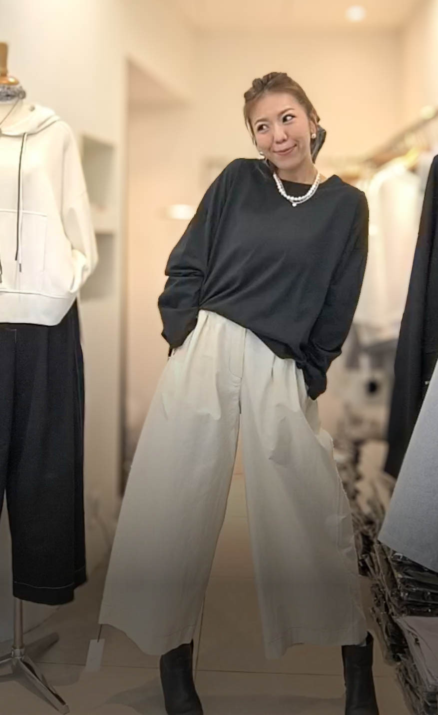 🥰K1101  ▶️超寬九分長褲 👉W:104cm H:140cm L:97cm