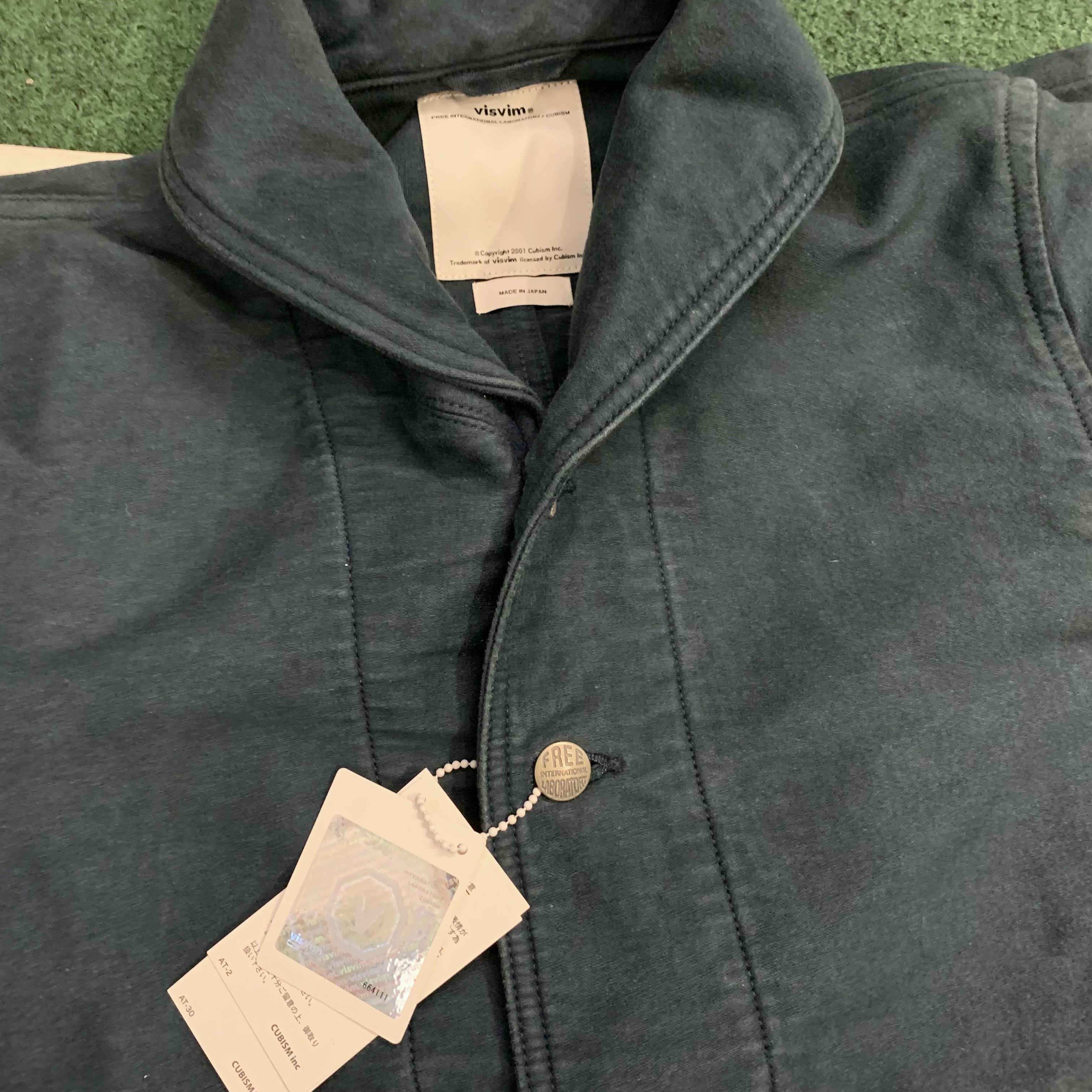 VISVIM ARTIFACT COVERALL NATURAL DYE (DMGD MOLESKIN) - DK.INDIGO SIZE 2 IN STOCK NOW (現貨發售中)