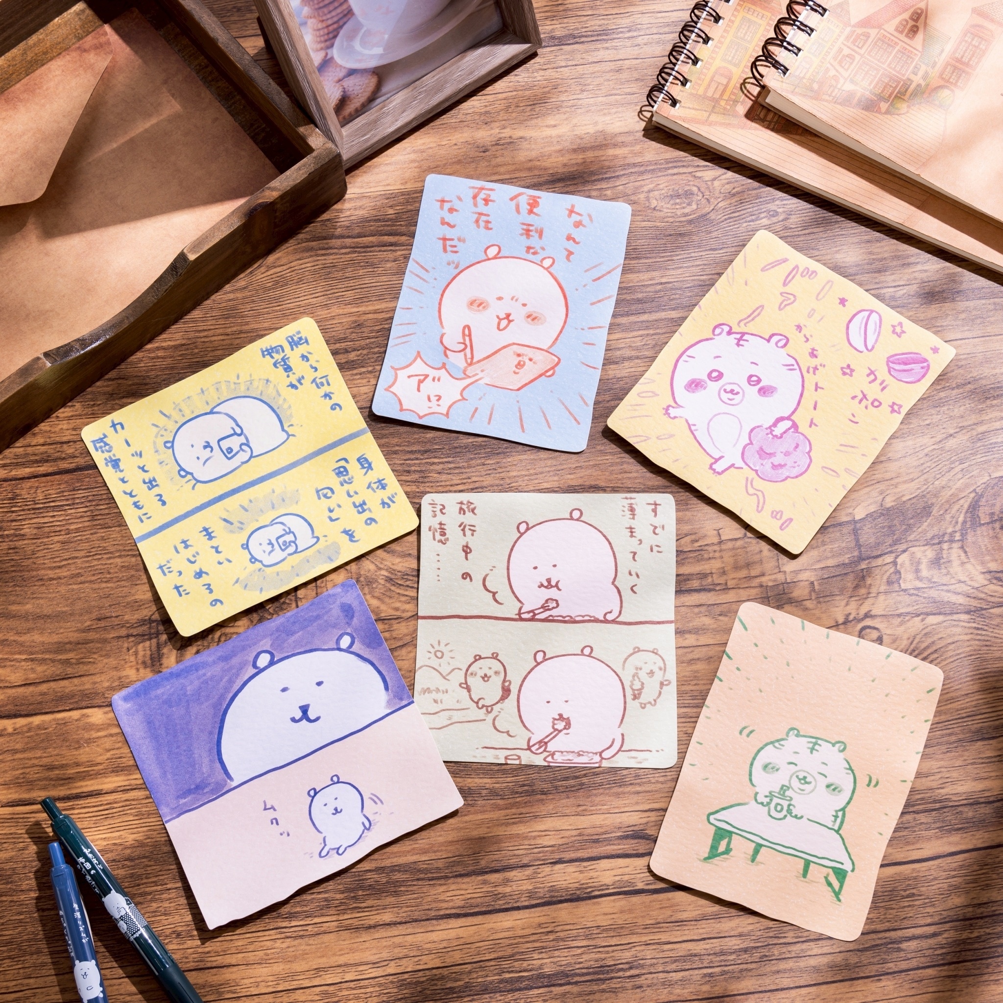 現貨｜Nagano Characters 素描回憶 明信片 (全6種)