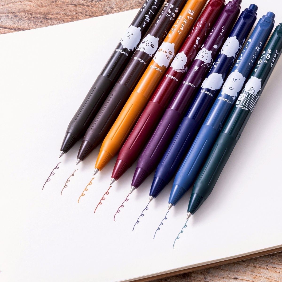 現貨｜Nagano Characters SARASA CLIP 原子筆