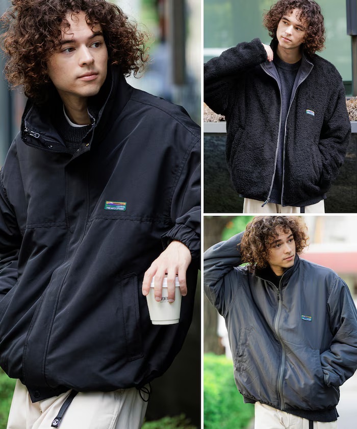 Freak's Store 四面穿 機能 抽繩 立領 夾克 外套 五色
