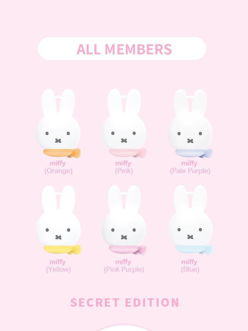 【Miffy】 米菲兔矽膠零錢包盲盒