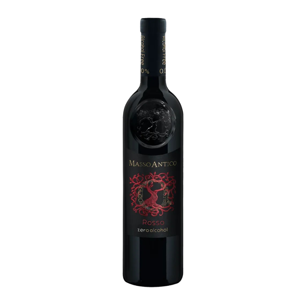 Masso Antico Rosso 意大利瑪索酒莊無酒精紅葡萄酒 750ml [8009620877490]