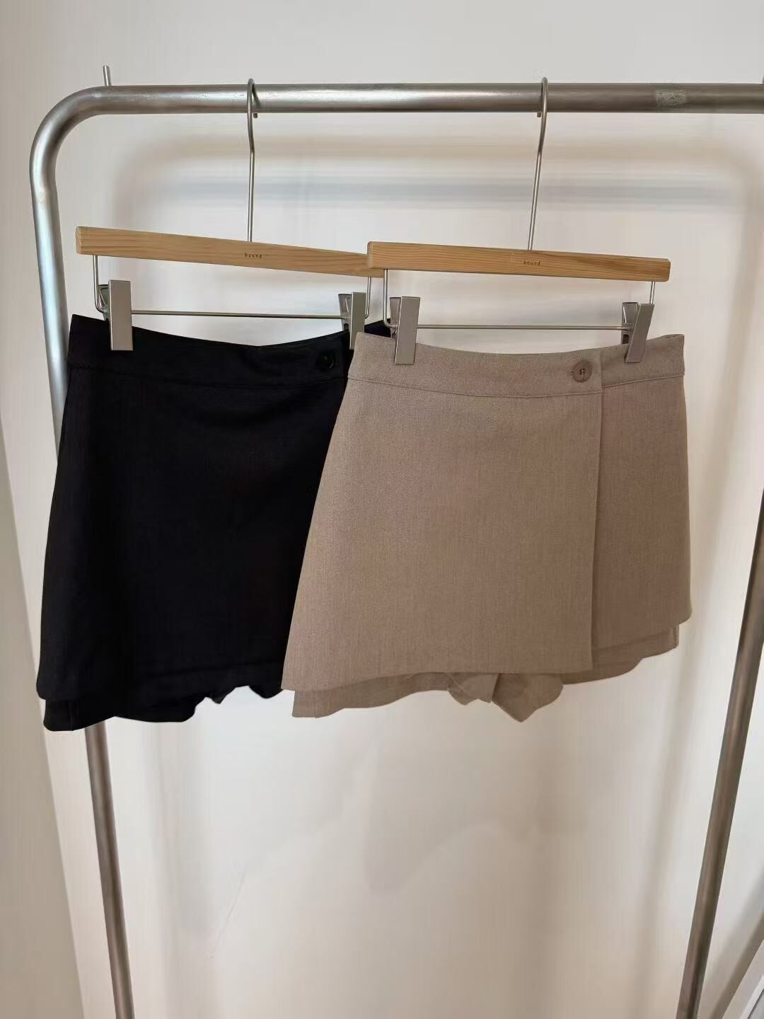 燕麥Layering Skort