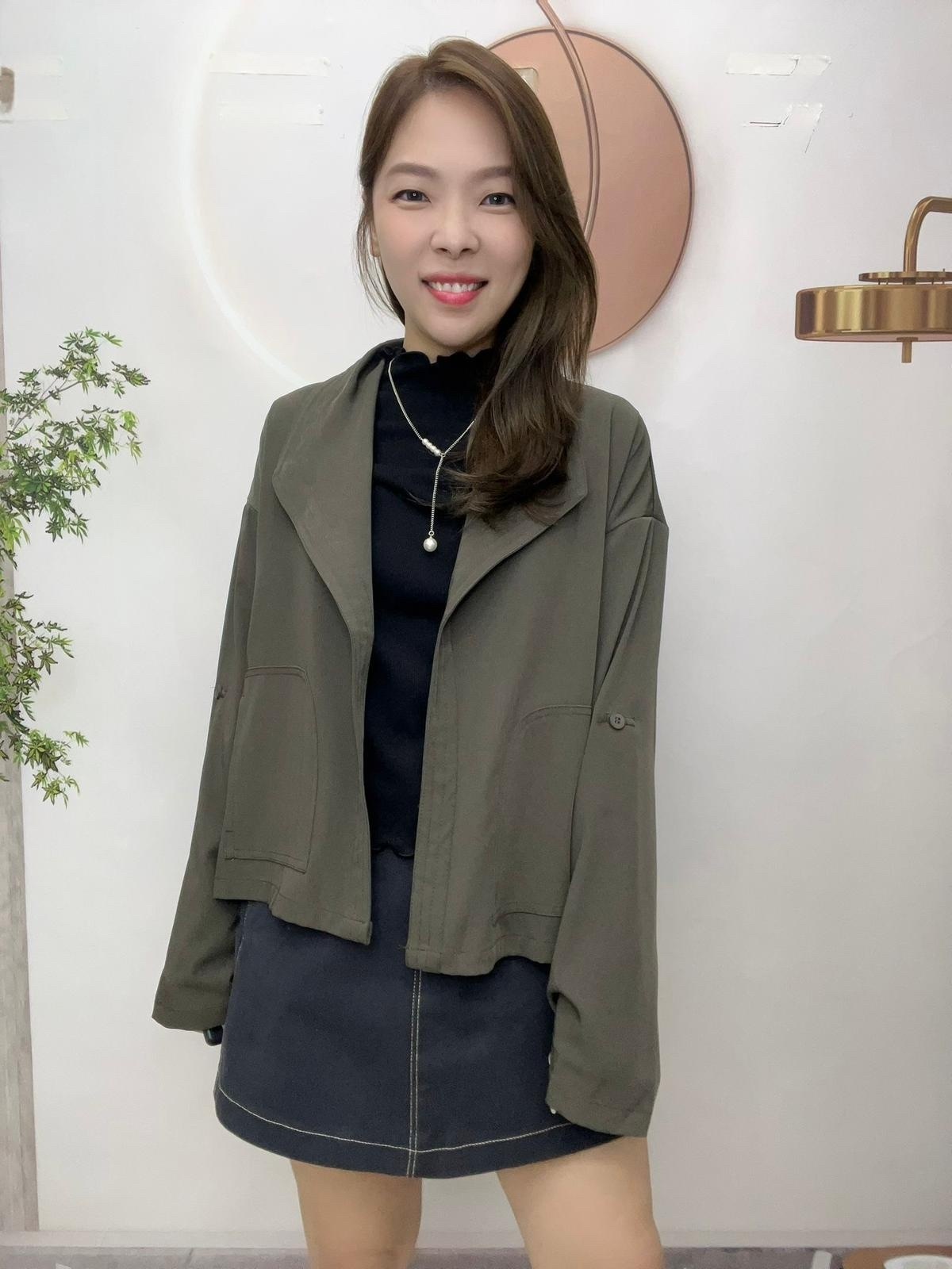 韓國免燙料外套～114F