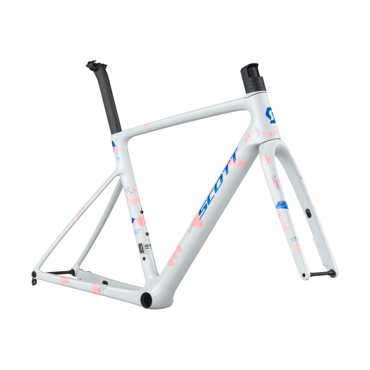 新款現貨【SCOTT】Addict RC Team 車架組 / 經典白山林圖騰