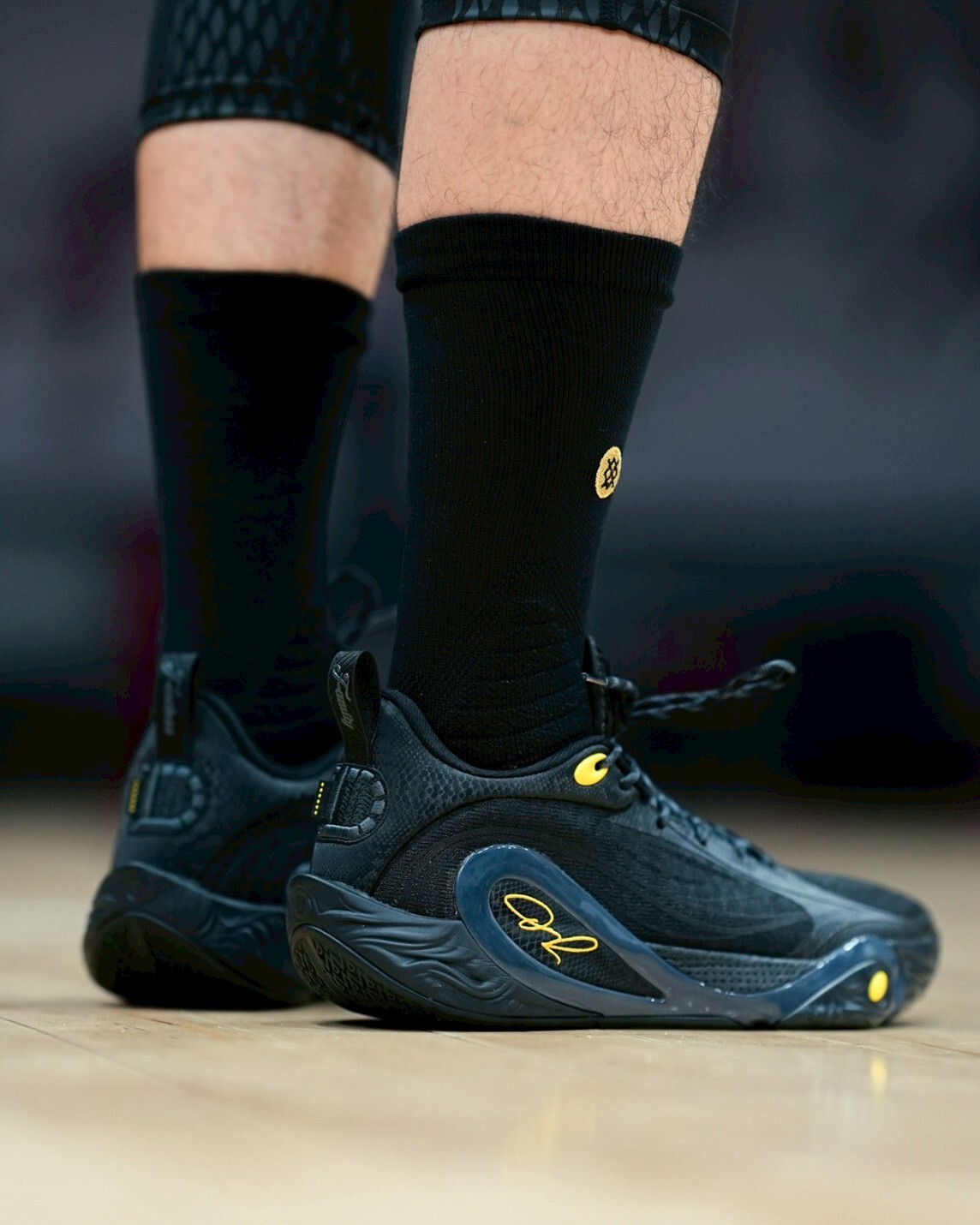 Li-Ning Way of Wade DLo 1 "The Mentor's Mark" 黑黃 緩震 回彈 韋德之道 拉塞爾 一代 實戰籃球鞋