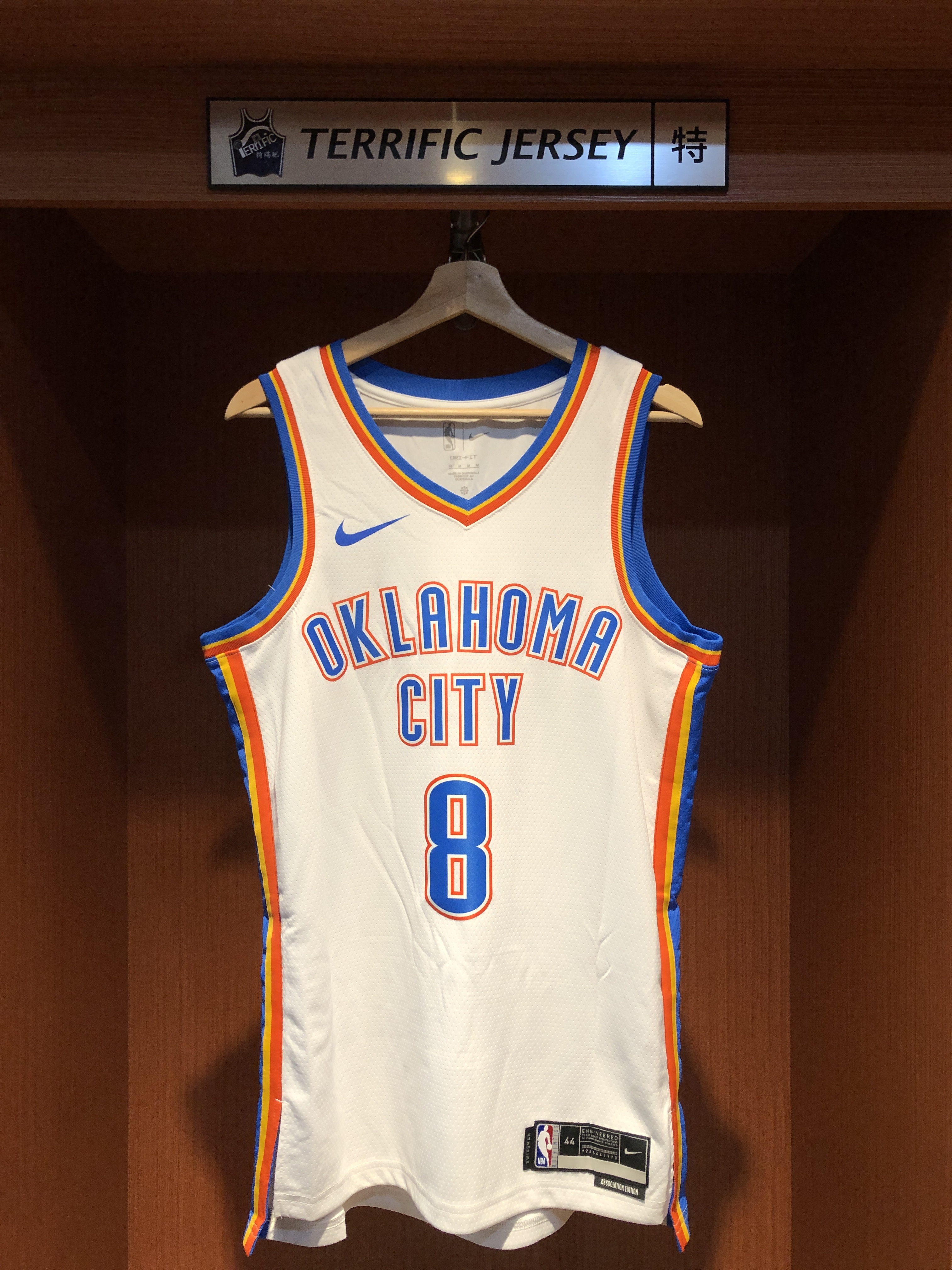 NBA球衣 Jalen Williams 奧克拉荷馬雷霆白 Association Nike Swingman 球迷版 熱轉印 全新