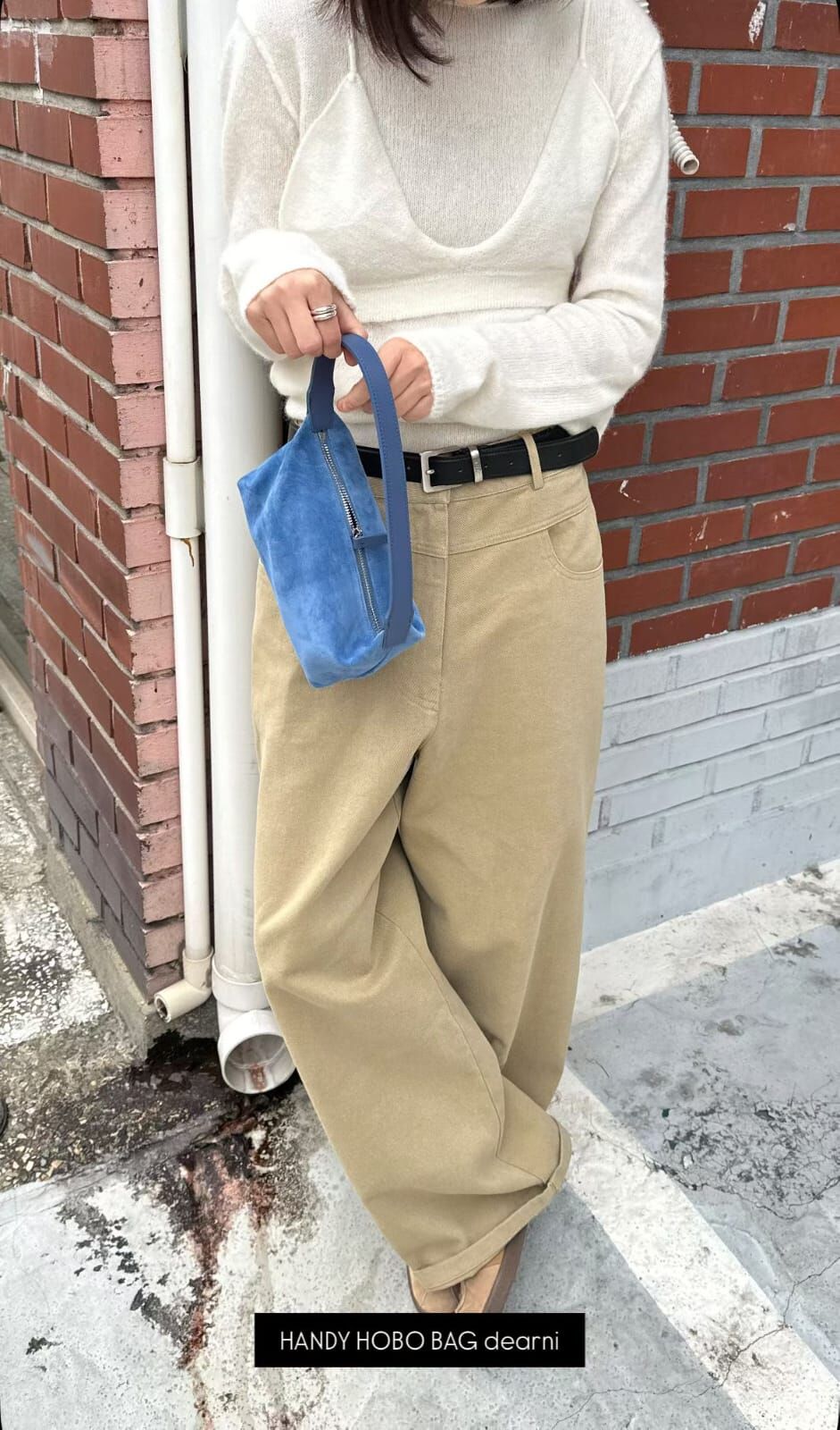 DN5004 牛皮飯盒腋下包