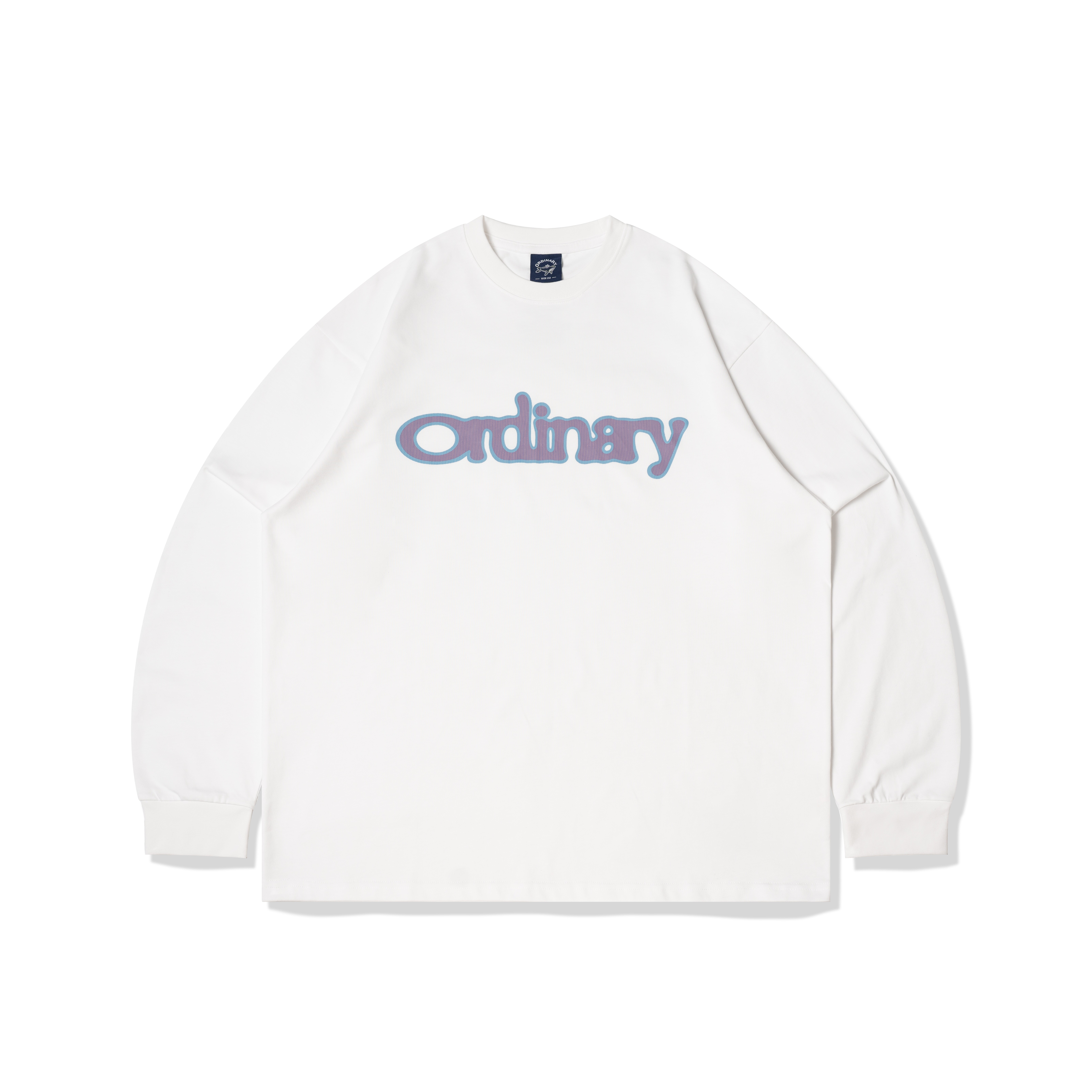 【車庫服飾】ORDINARY 昏眩LOGO基礎長T / LOGO LS TEE