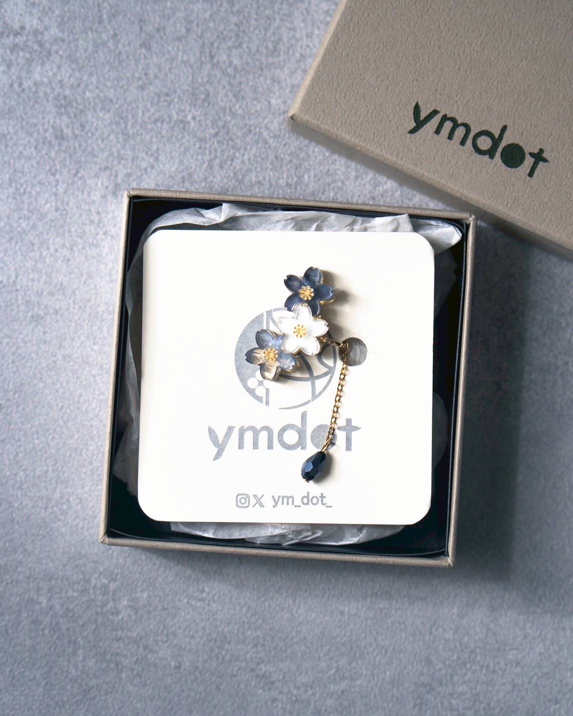 [ymdot] 夜櫻耳骨夾 | NO.3