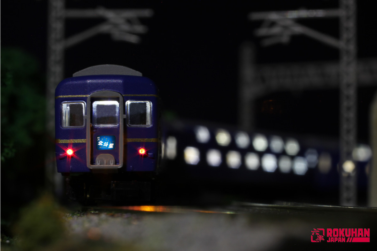 Rokuhan T016-1 Z規 24型 北斗星 JR北海道連接 7輛組