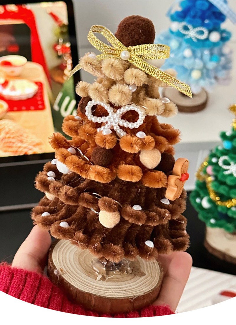 聖誕節DIY聖誕樹扭扭棒手工材料包 SH1579