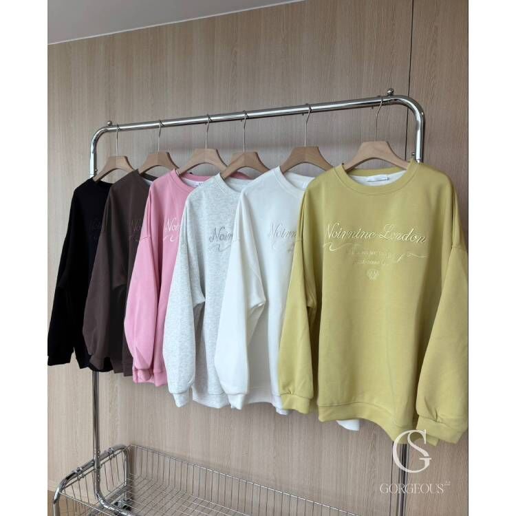 H60「三倍立體刺繡韓系情侶衣」