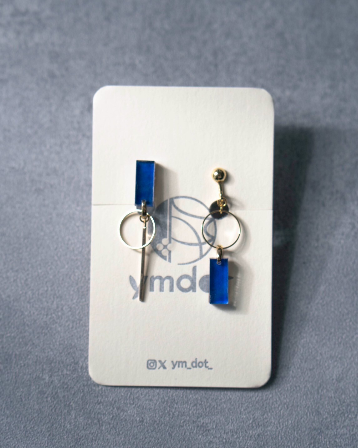 [ymdot] Balance 系列 | 藍 | NO.6 耳針