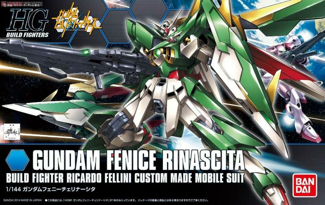 HGBF 1/144 高達重生鳳凰  Gundam Fenice Rinascita
