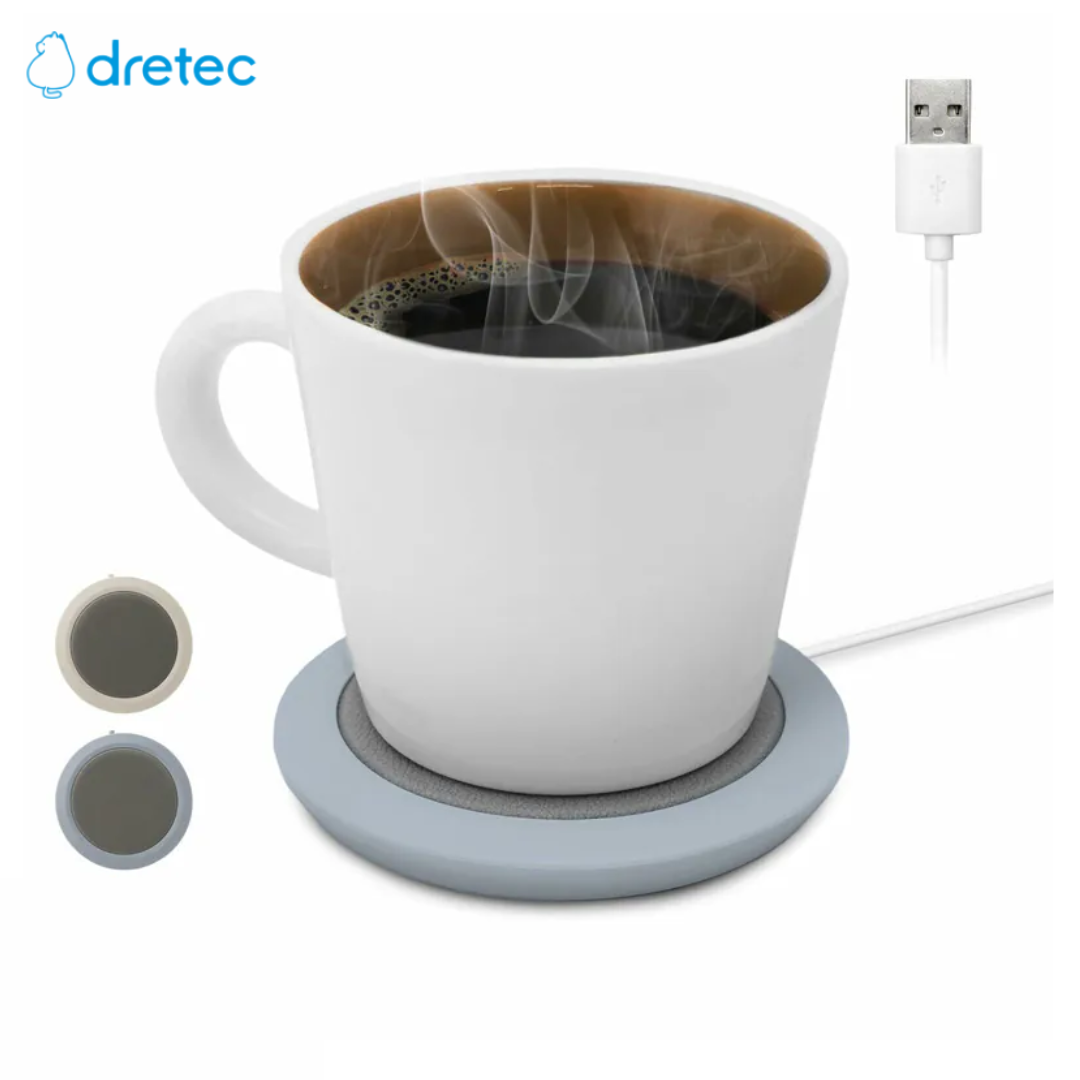 多利科 - 加熱杯墊 (淺褐色 / 藍色)- CW-101