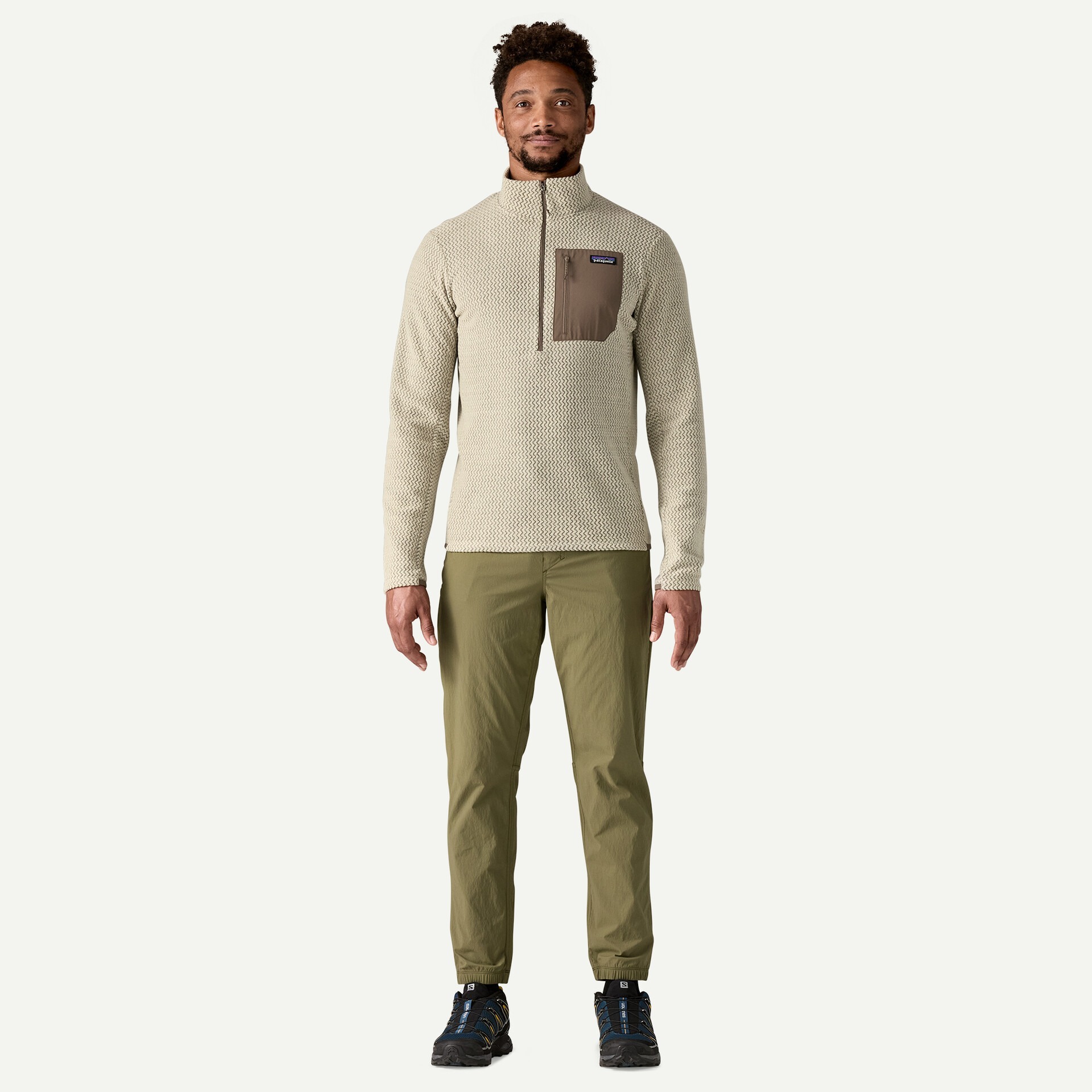 Patagonia M's R1 AIR ZIP NECK 25FW