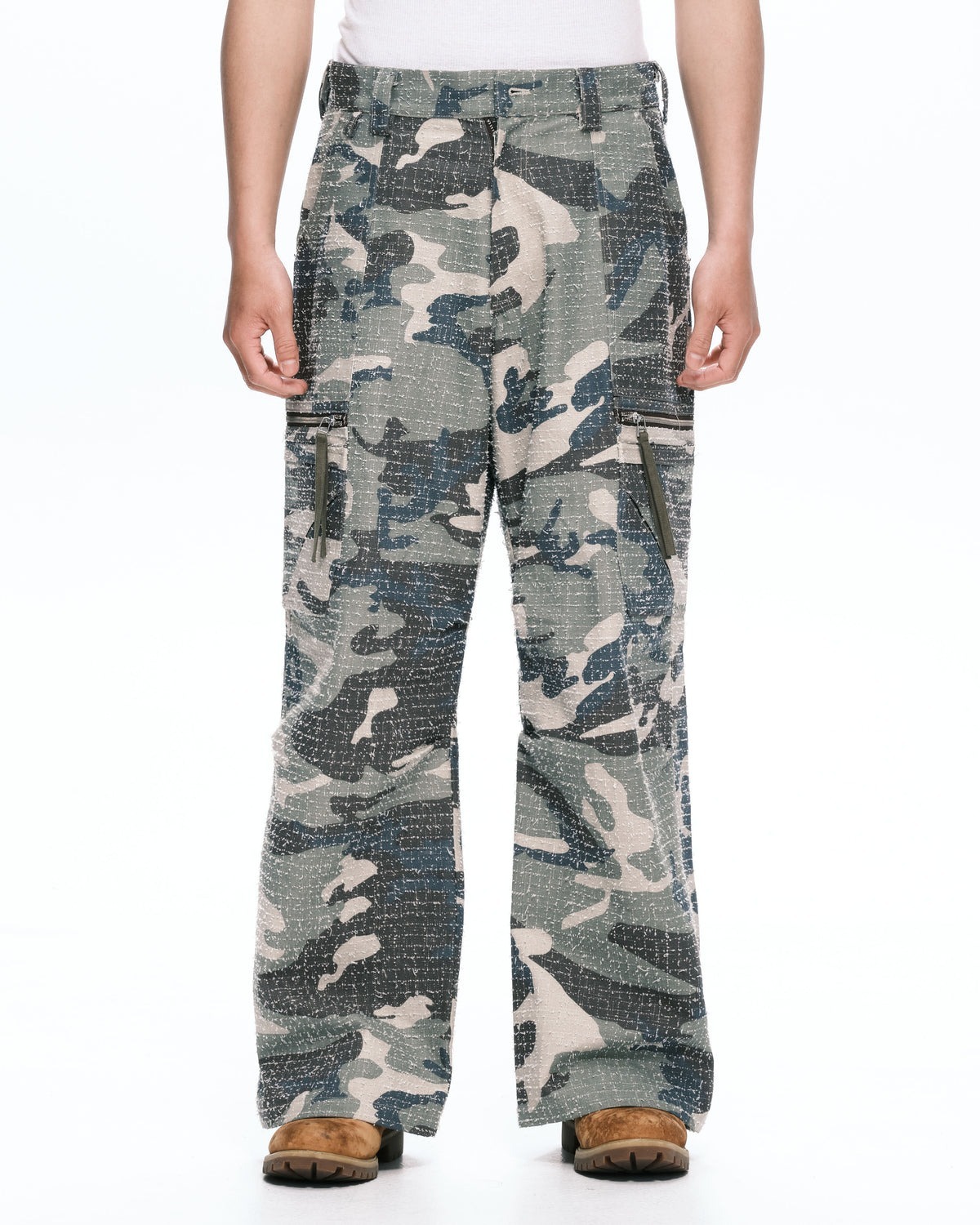 Plateau Camo tucked cargo