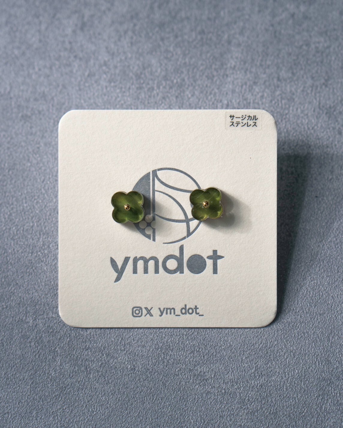 [ymdot] 小花 | 抹茶 | NO.15 耳針