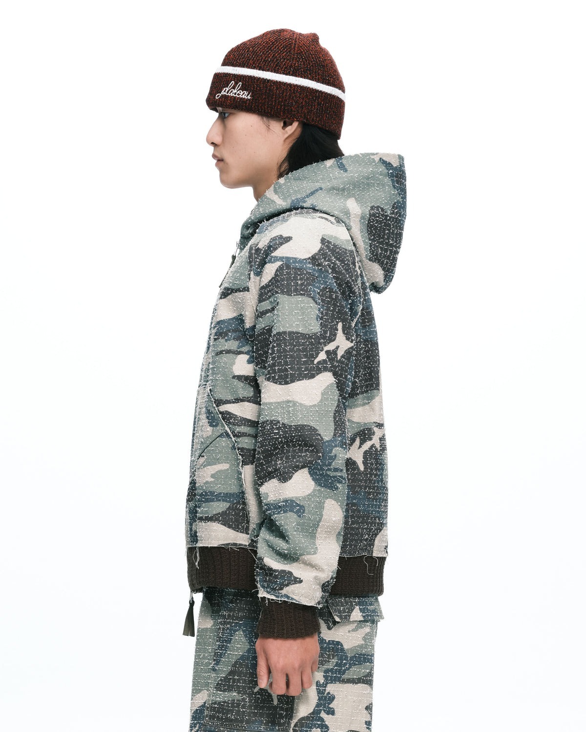 Plateau Camo zip-up