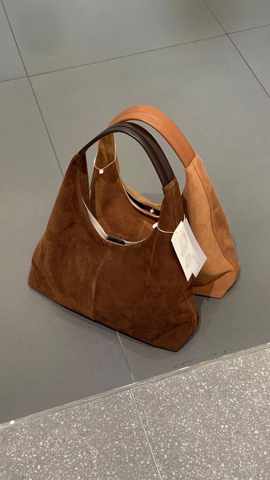 DN5019 拼皮手提腋下包