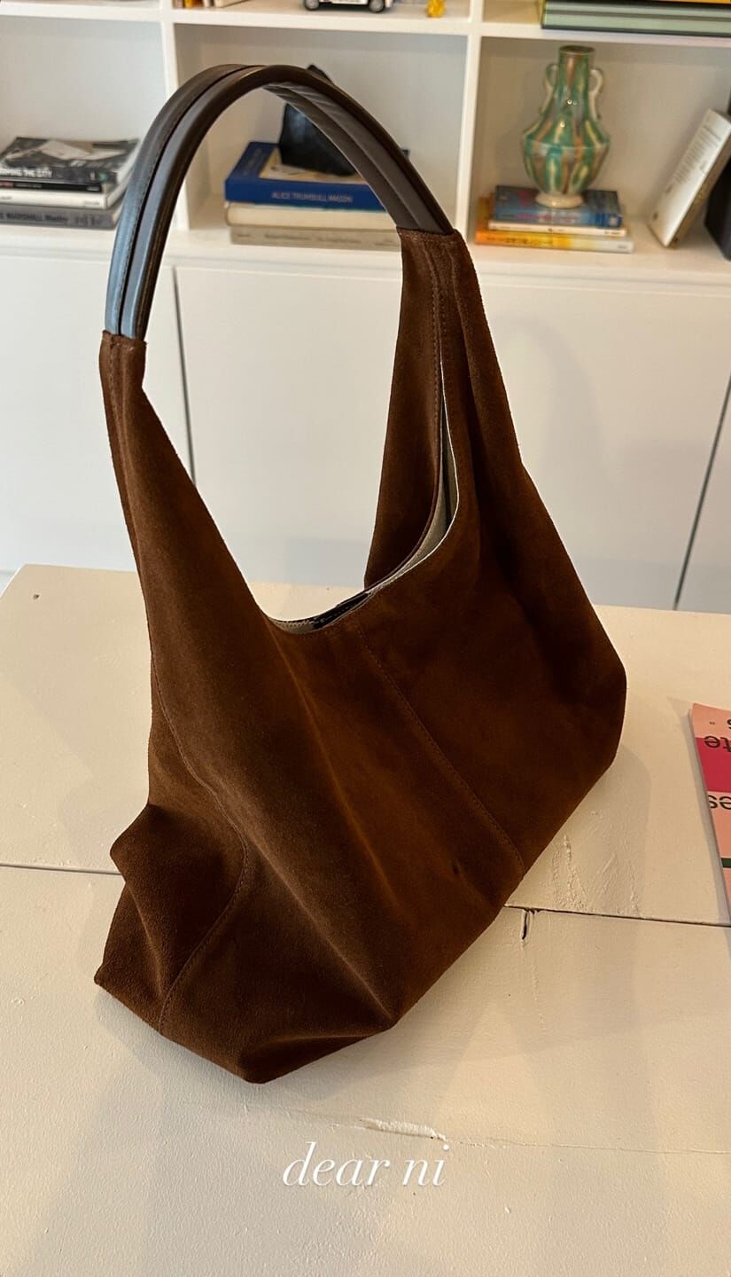 DN5019 拼皮手提腋下包