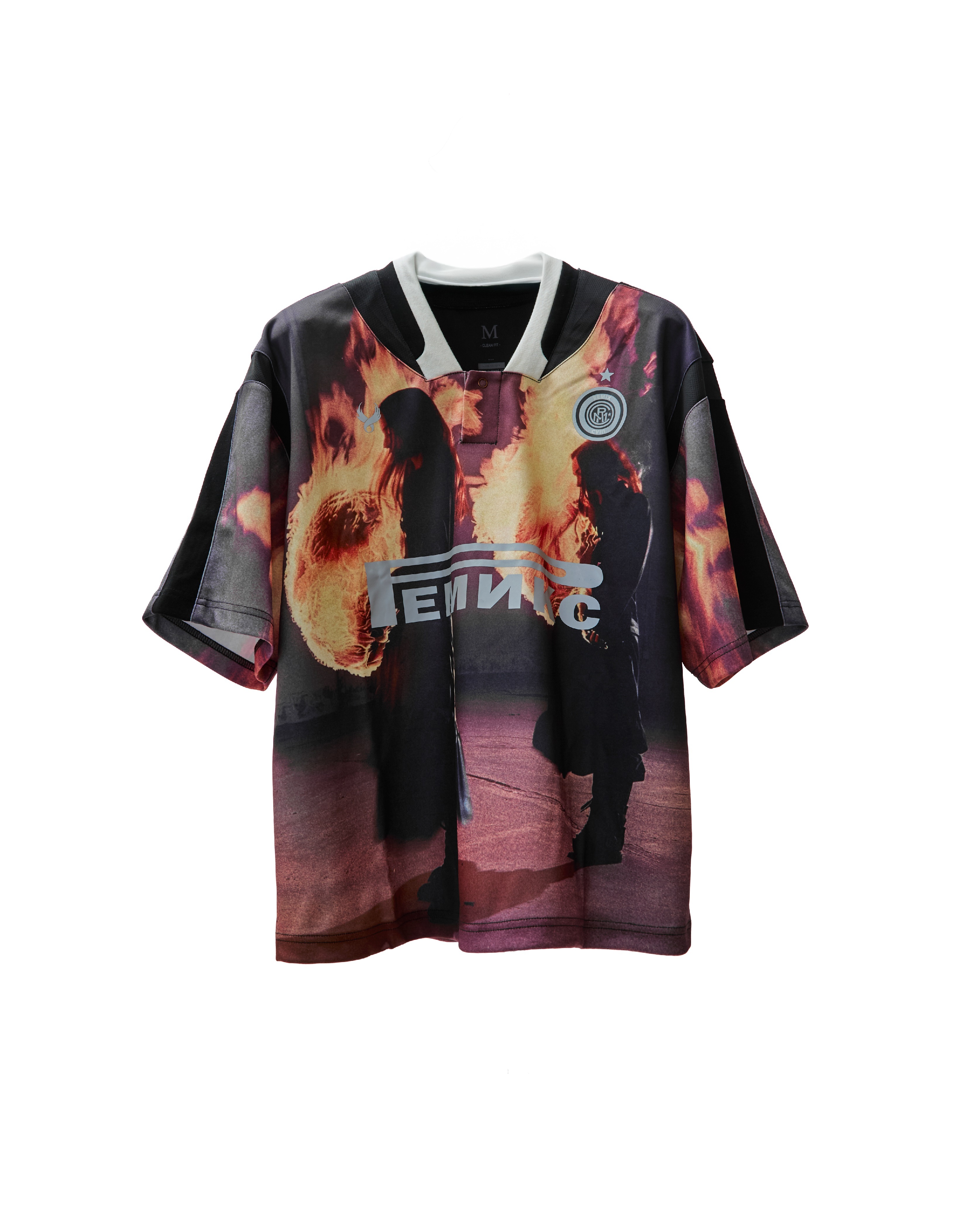 REMIX "R.M.C SOCCER JERSEY by@xxfalseprophetxx" (Black)