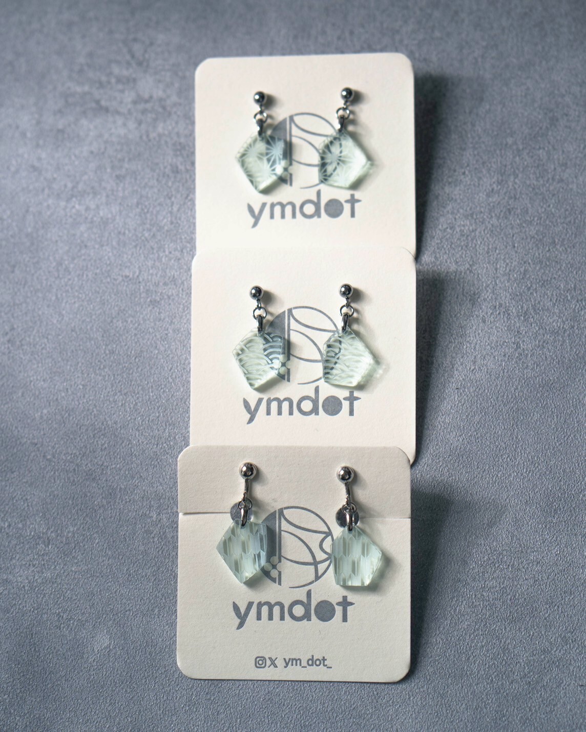 [ymdot] WAGLAS GLASS | NO.16 耳夾