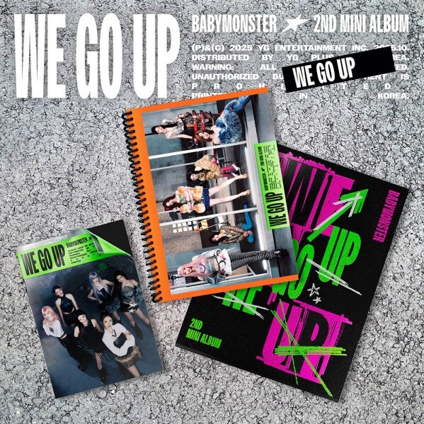 BABYMONSTER ~ WE GO UP  <2nd MINI ALBUM >