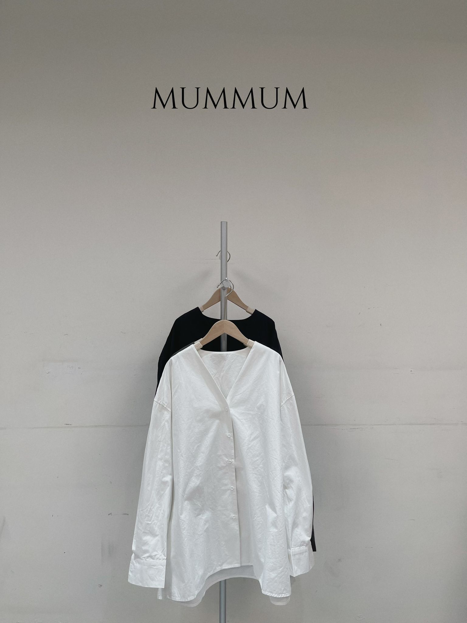 0212753a/大寬鬆版型長袖恤衫　52/52/29-33