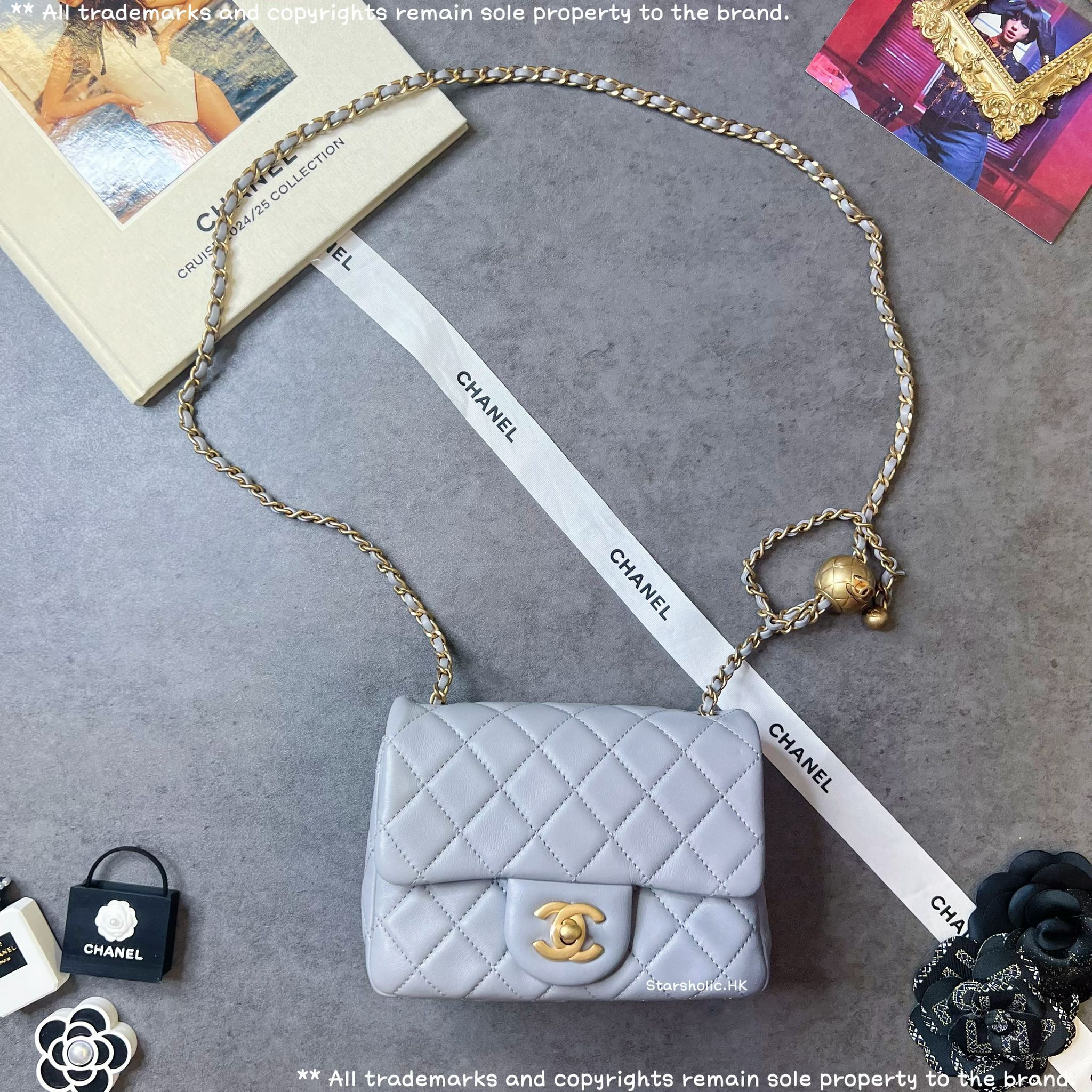 CHANEL 金球 Classic Flap 17cm