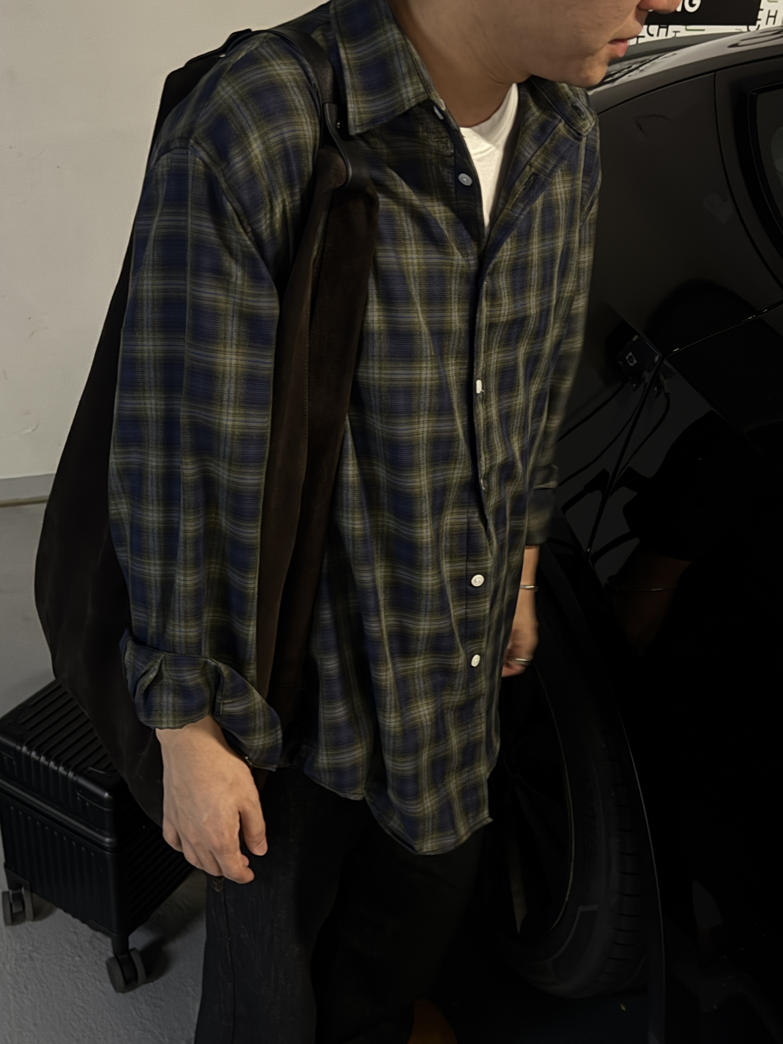 UNISEX 格紋恤衫 #送比男友系列