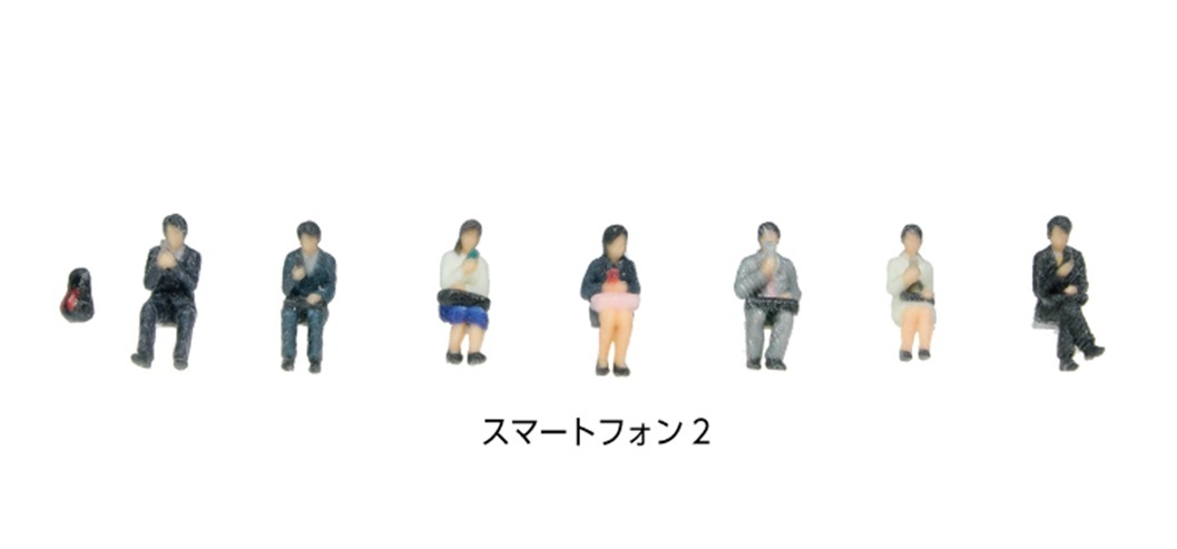 Kato 24-242N N規 用手機的人2. 7入