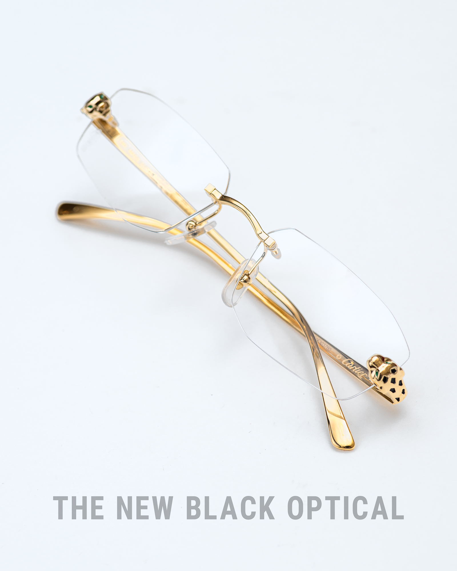 Cartier Panthere Rimless Eyewear