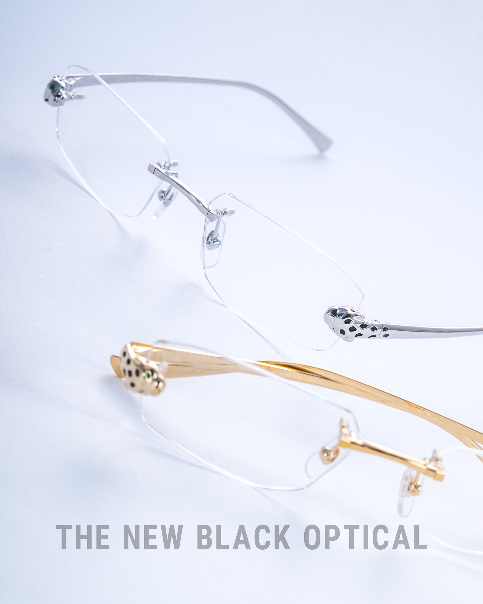 Cartier Panthere Rimless Eyewear