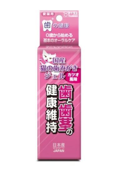 (日本製造) Torus Co. 貓用牙膏凝膠 鰹魚口味 (30ml)
