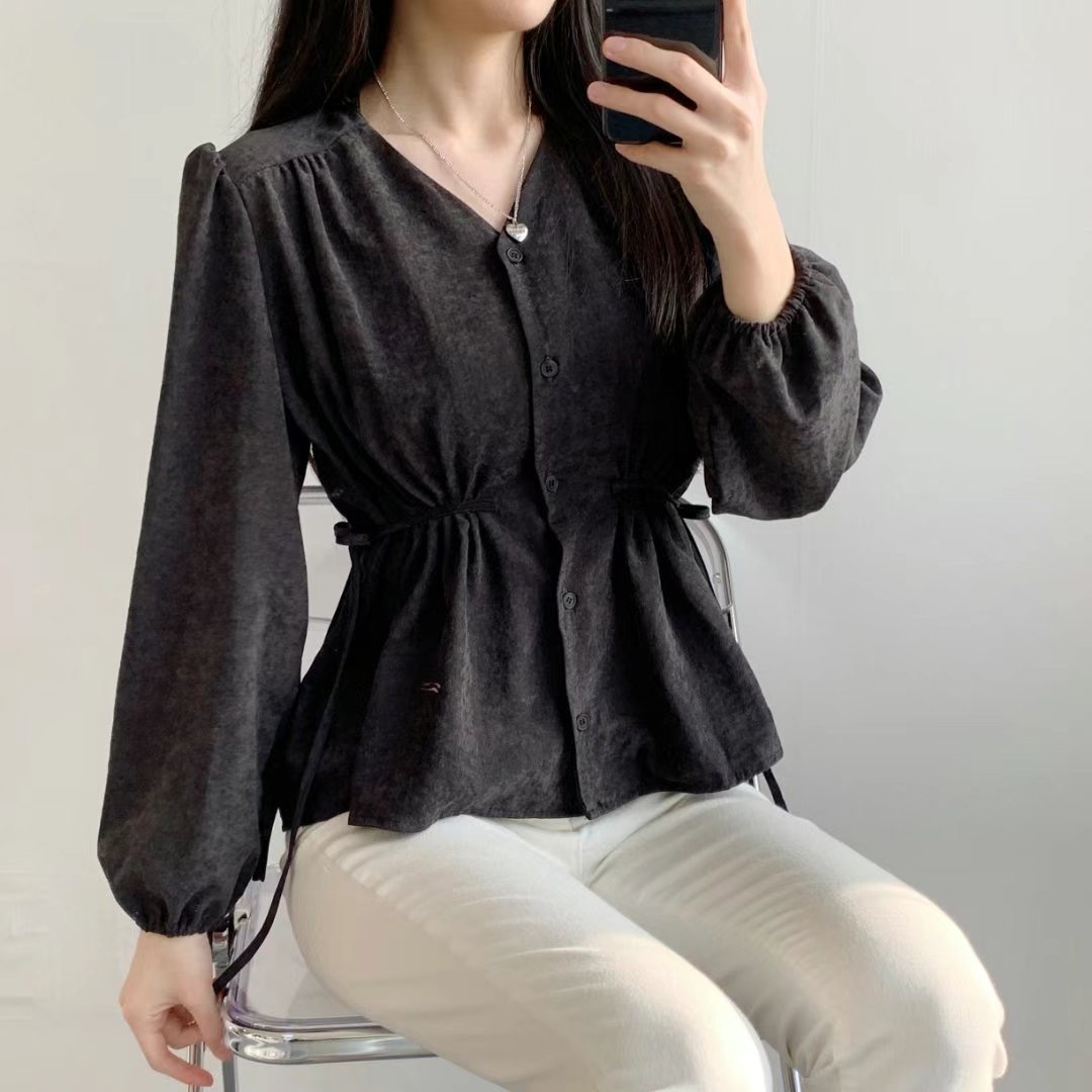 韓國大減價兩邊束上衣(14842)