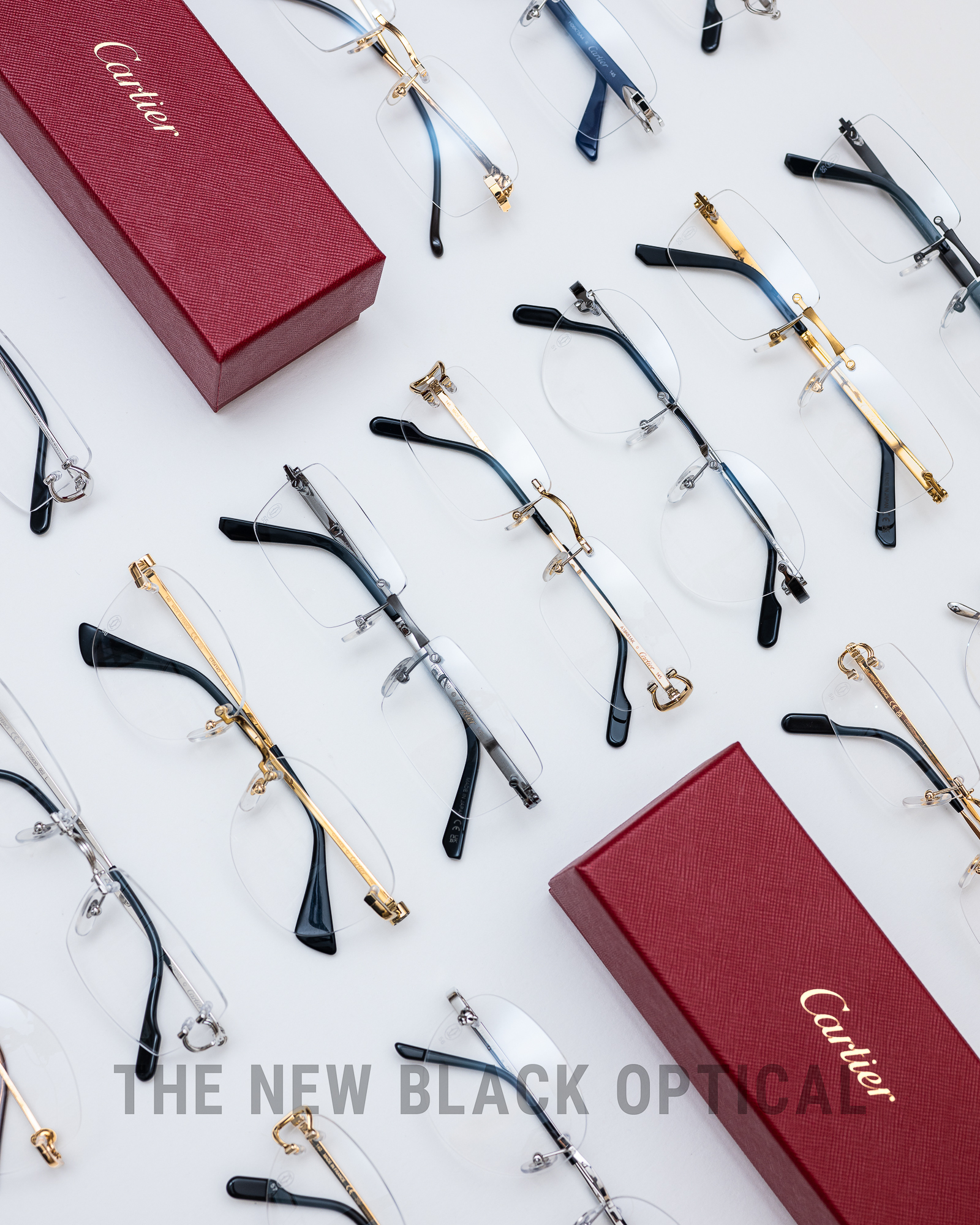 Cartier 無框眼鏡