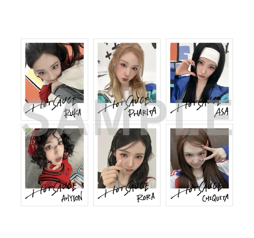 BM Hot Sauce Japan 拍立得卡set